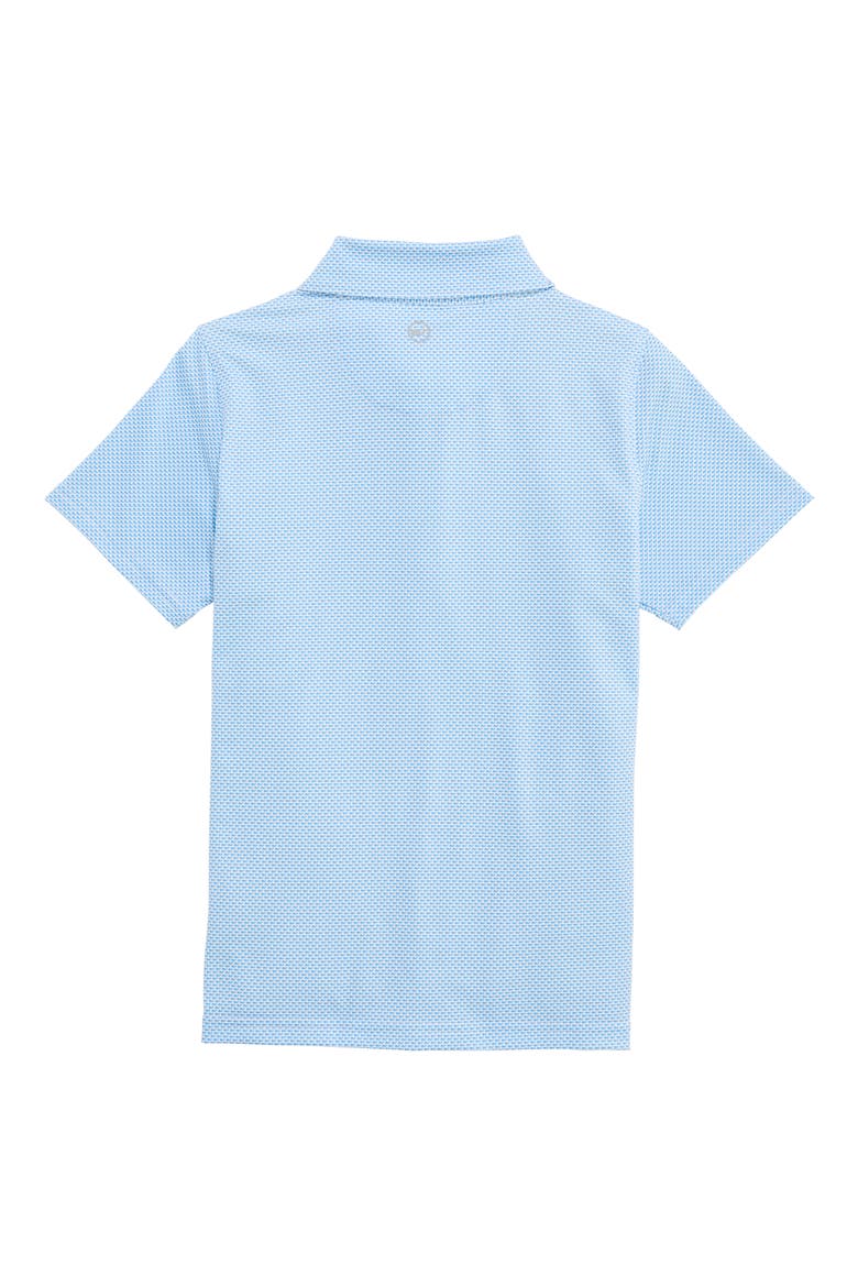 Kids' Print Polo, Alternate, color, K137 MICRO