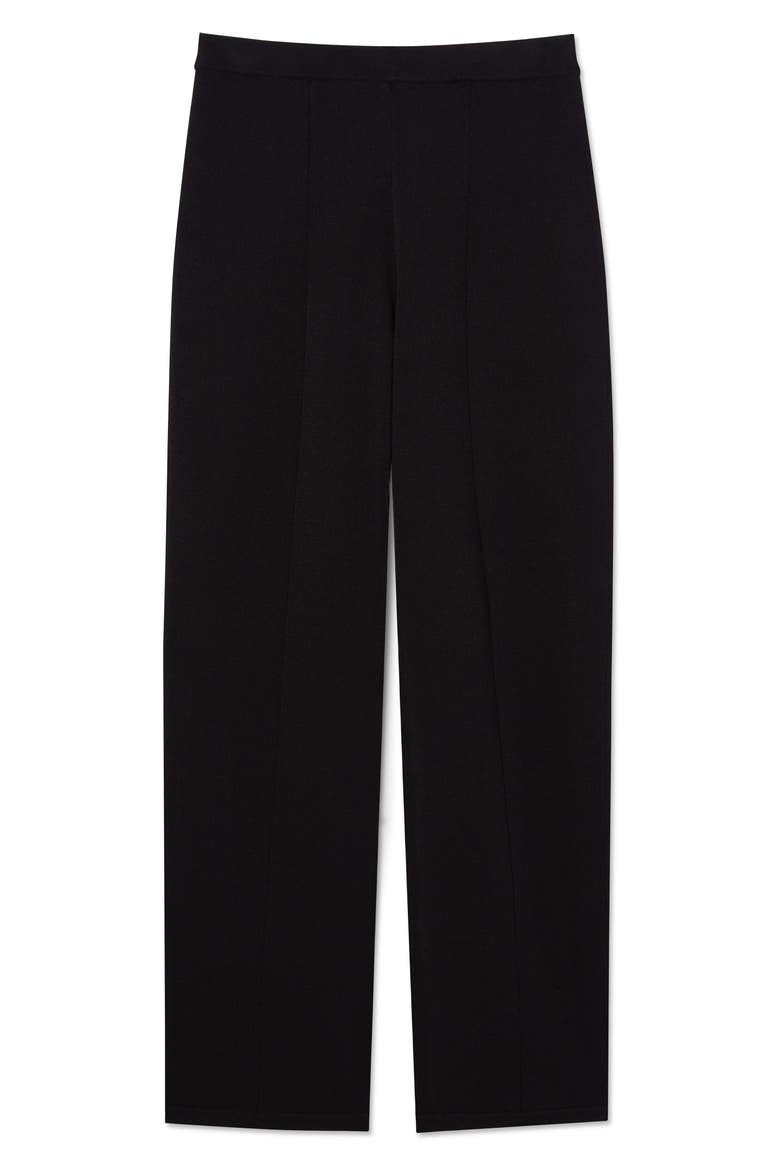 Santiago Straight Leg Pants, Alternate, color, BLACK