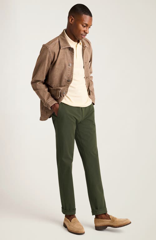 Bonobos The 2.0 Flat Front Stretch Cotton Chinos In Green