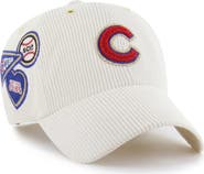 Stoney Clover Lane X '47 Men's '47 x Stoney Clover Lane Natural Chicago Cubs Badges Charm Clean Up Adjustable Hat