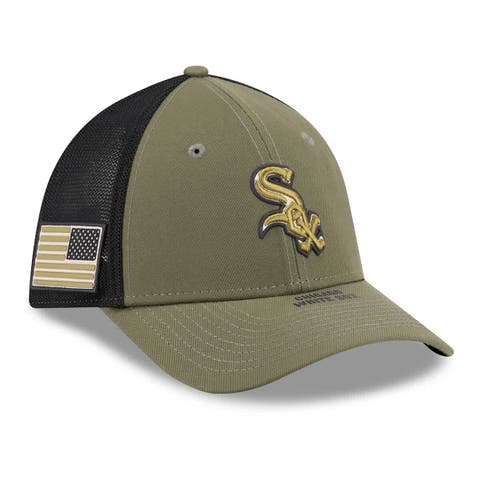 Men's New Era  Olive Chicago White Sox 2026 Armed Forces Day 39THIRTY M-Crown Flex Hat