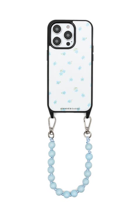 Peony Picnic Phone Wristlet Set