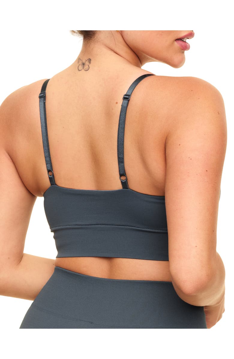Coolibrium The Contour Bralette Bra, Alternate, color, Dark Grey
