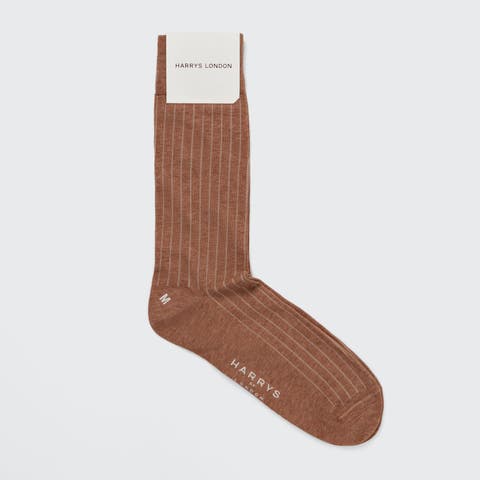 Ribbed Cotton Socks