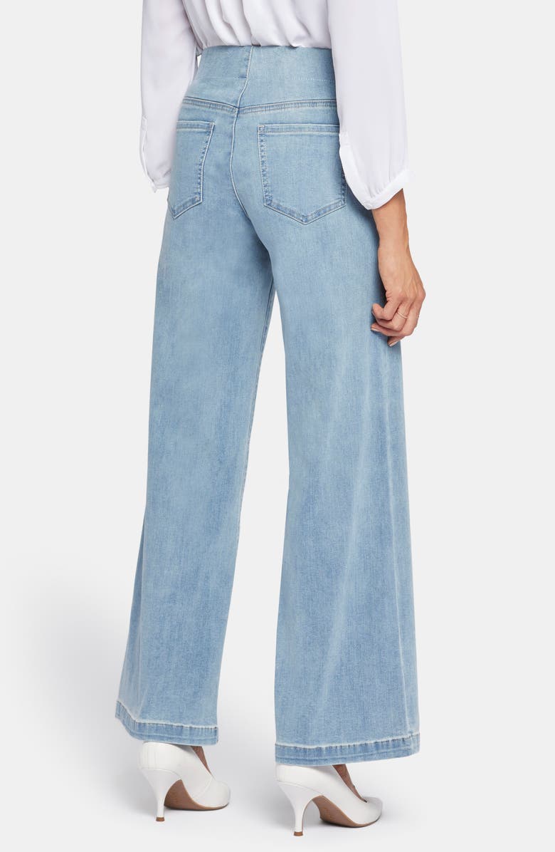 NYDJ Teresa Pull-On Wide Leg Jeans, Alternate, color, Crystalline