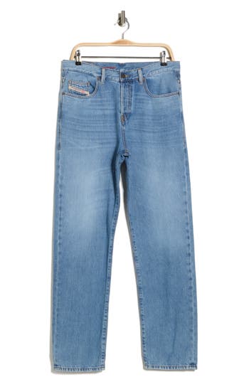 Diesel ® 2000 D-viker Straight Fit Jeans In Blue