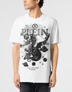 PHILIPP PLEIN Round Neck T-Shirt Dragon Stones Men