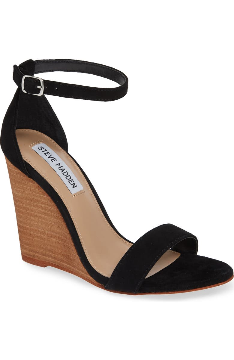 Steve Madden Mary Ankle Strap Wedge, Main, color,