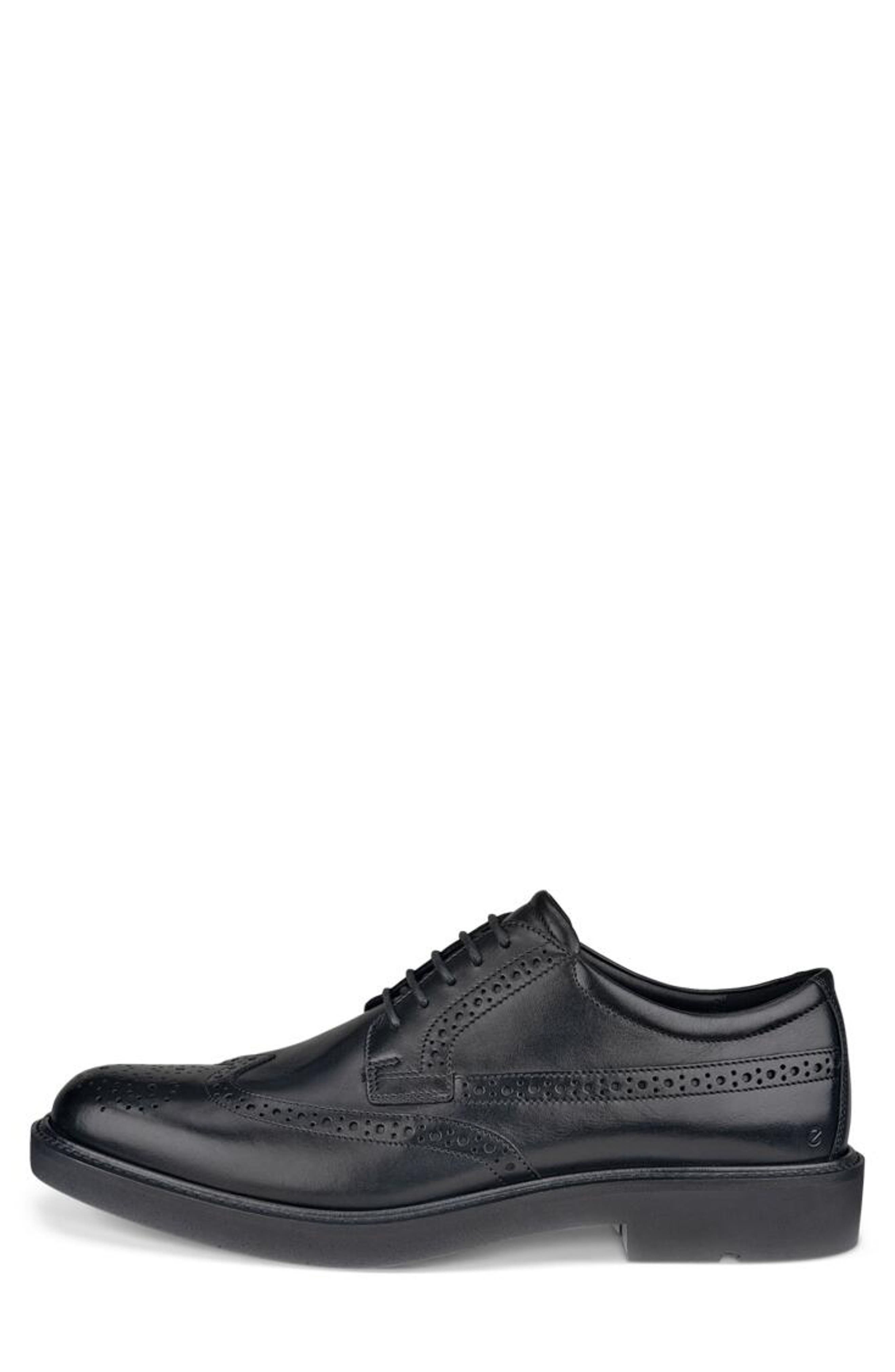 ECCO Metropole London Wingtip Oxford, Alternate, color, Black