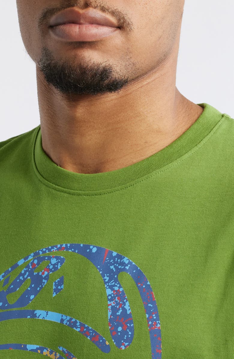 Billionaire Boys Club BB Star Fill Graphic T-Shirt, Alternate, color, Cactus