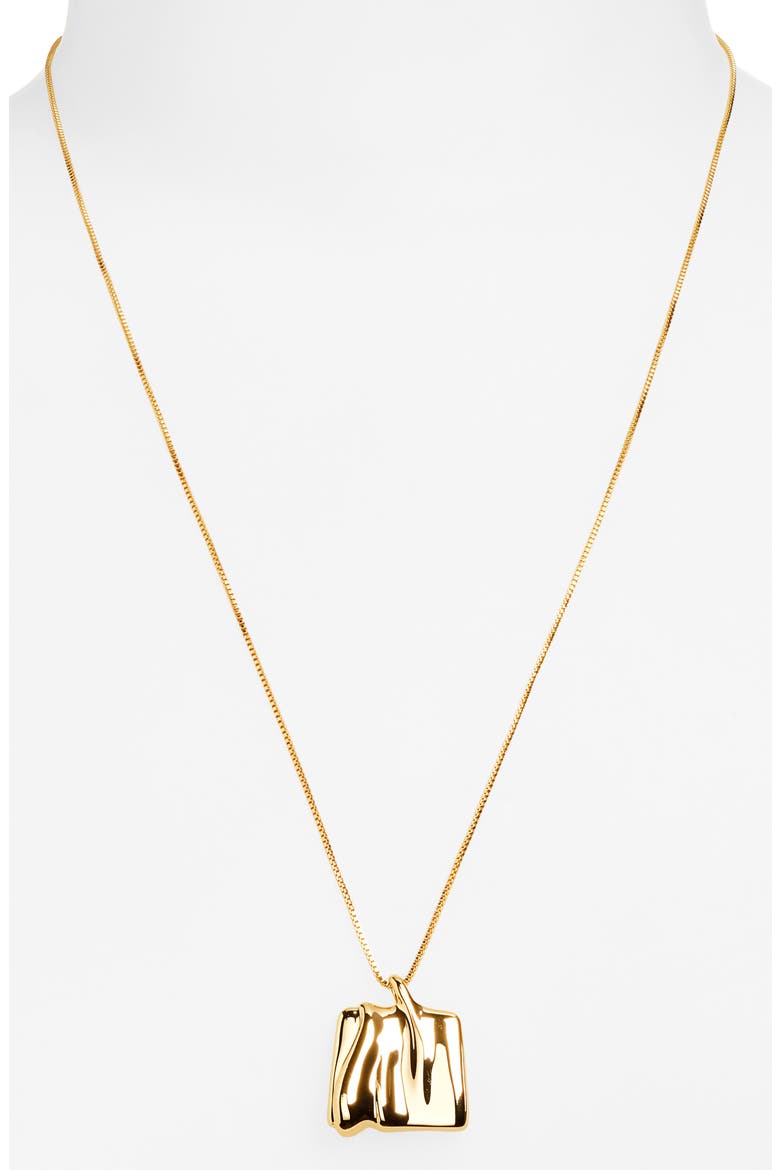 Sundra Pendant Necklace, Alternate, color, HIGH POLISH GOLD