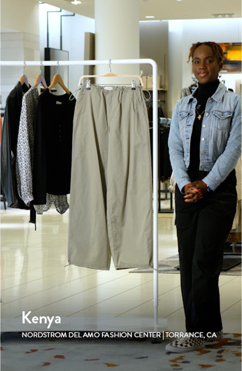 Low Rise Parachute Pants, sales video thumbnail