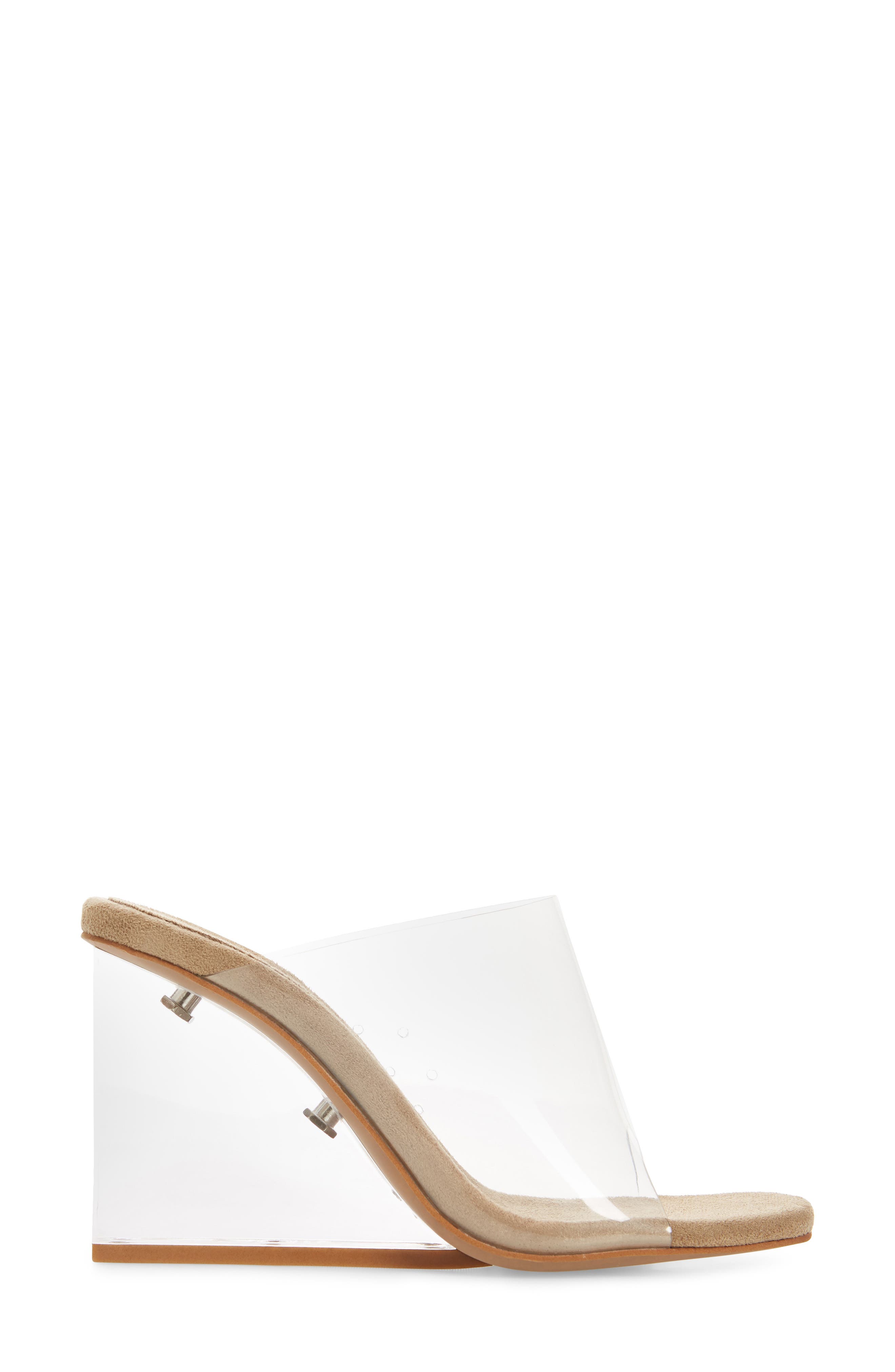 Jeffrey Campbell Acetate Wedge Mule, Alternate, color, Clear