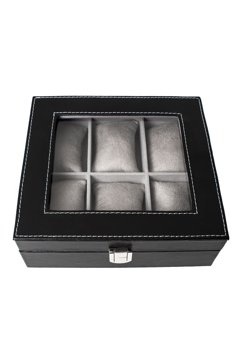 Monogram Watch Box, Alternate, color, BLANK