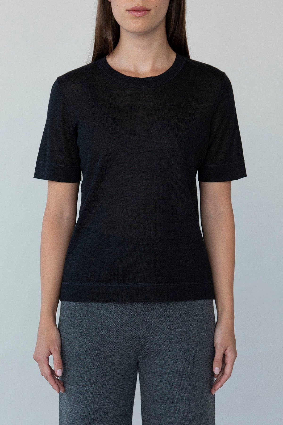 Crew Neck Sweater Tee