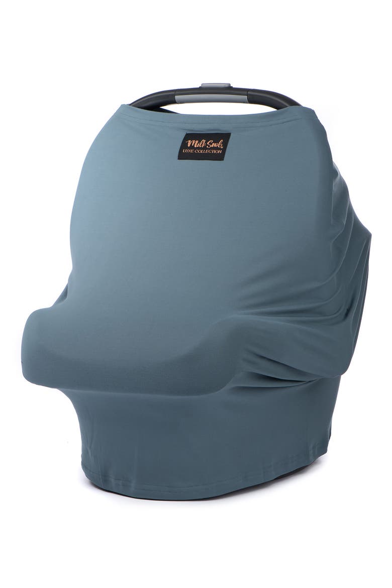 5-in-1 Luxe Nursing and Car Seat Cover, Main, color, JADE