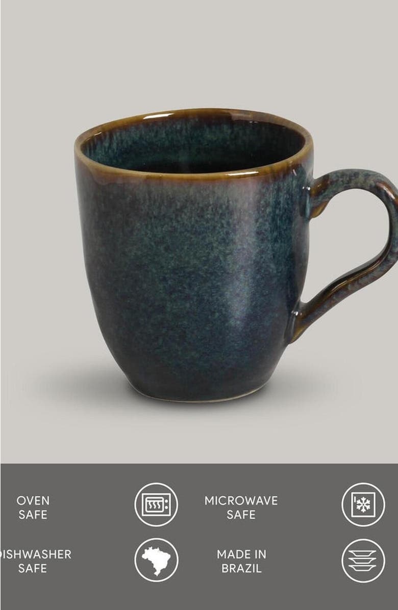 Porto Brasil Organic Mug Set of 4, Alternate, color, Oceano