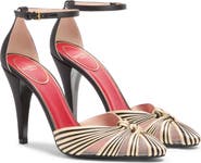 Valentino Annine Satin Ankle Strap Pump