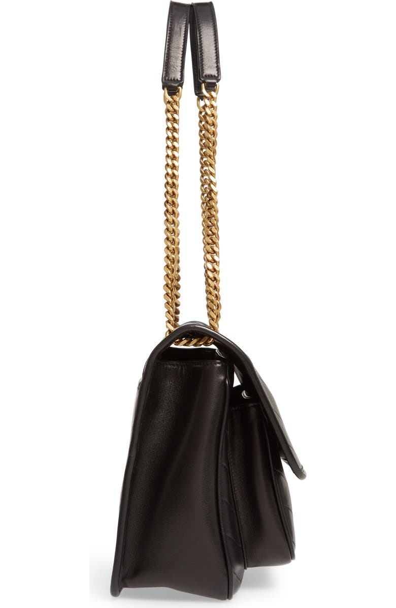 Saint Laurent Medium Niki Lambskin Leather Shoulder Bag, Alternate, color,