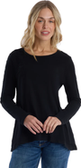 WILT Clothing Wide Neck Long Sleeve Tee