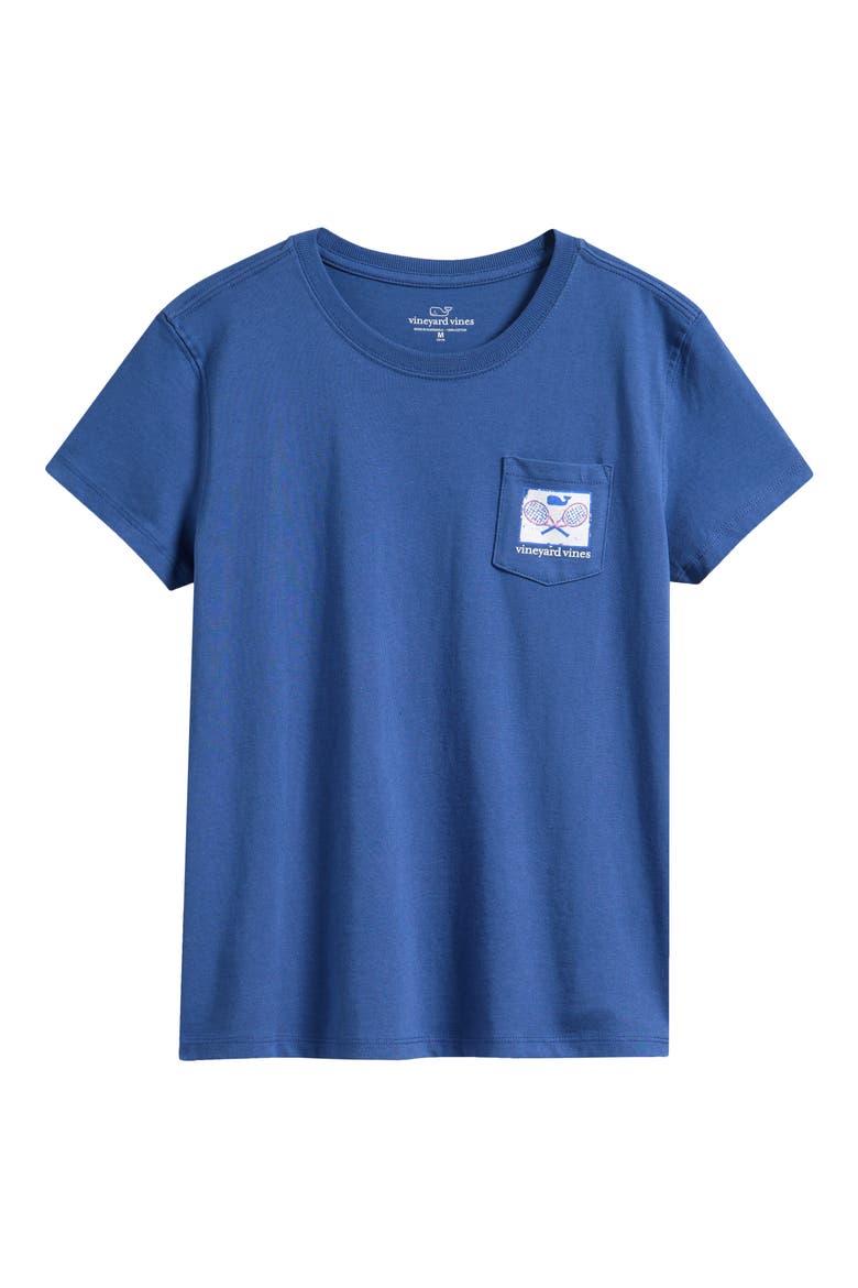 Kids' Graphic Pocket T-Shirt, Main, color, MOONSHINE