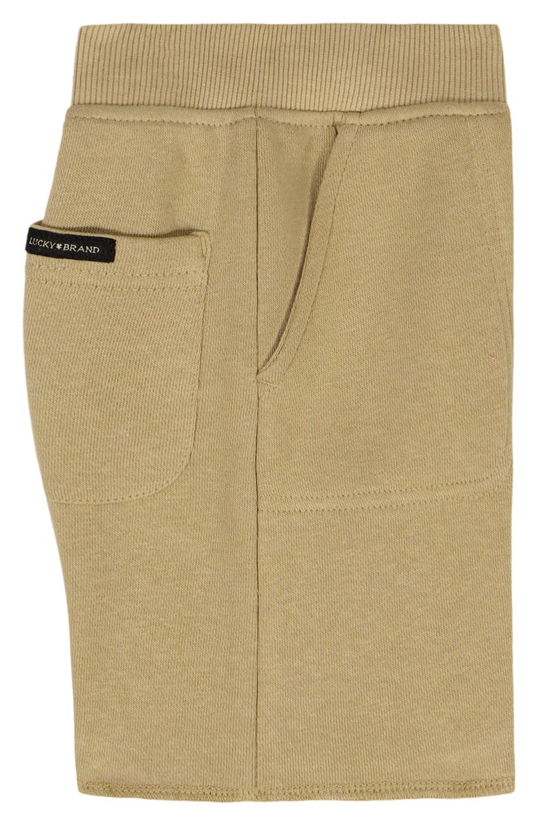 Lucky Brand Kids' T-Shirts & Shorts Set, Alternate, color, Beige Multi