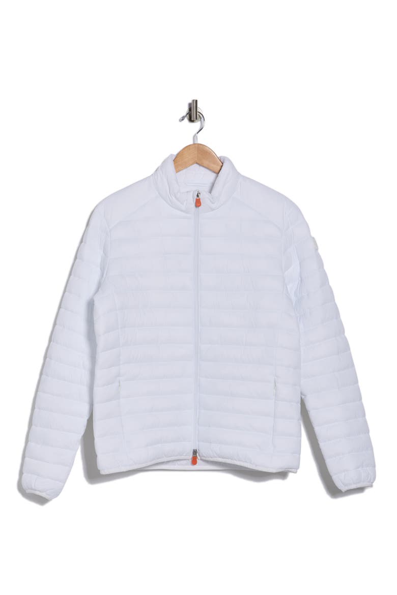 Alessandro Water Resistant Puffer Jacket, Alternate, color, WHITE