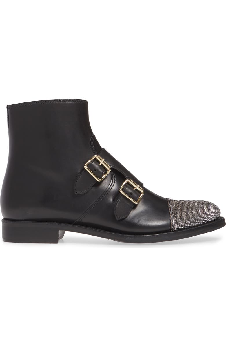 The Office of Angela Scott Mr. Dean Double Monk Strap Boot, Alternate, color,