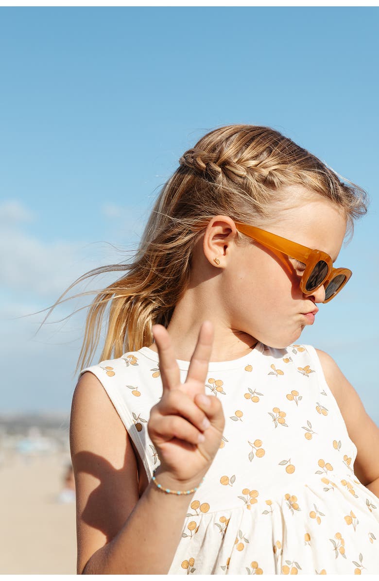 Pip Pop Peace Stud Earrings, Alternate, color, Gold