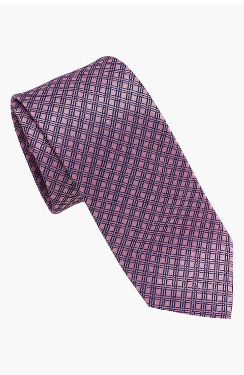 Grid Neck Tie