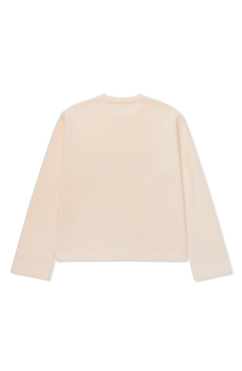 HONOR THE GIFT Cotton Logo Sweater, Alternate, color, 