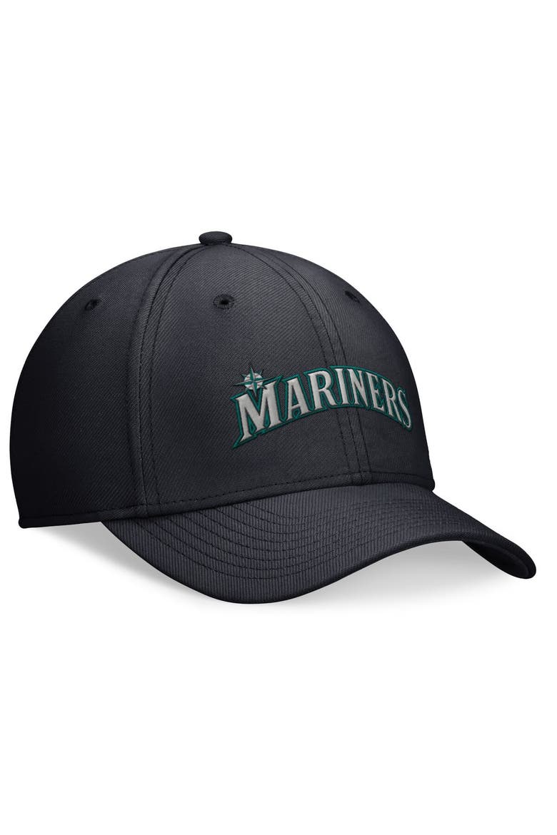 Men's Nike Navy Seattle Mariners Evergreen Performance Flex Hat, Alternate, color, Navy