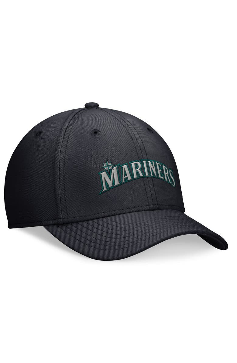 Nike Men's Nike Navy Seattle Mariners Evergreen Performance Flex Hat, Alternate, color, Navy