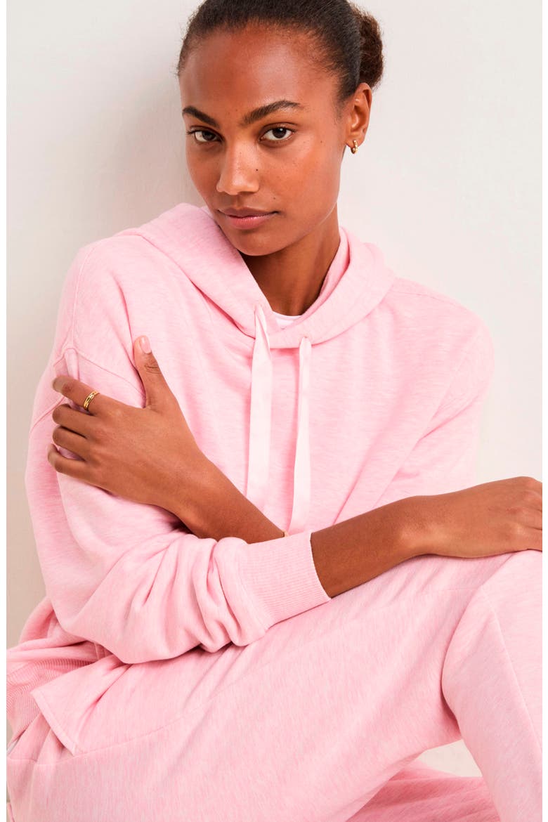 Dreamcloth Hoodie, Alternate, color, FLAMINGO HEATHER