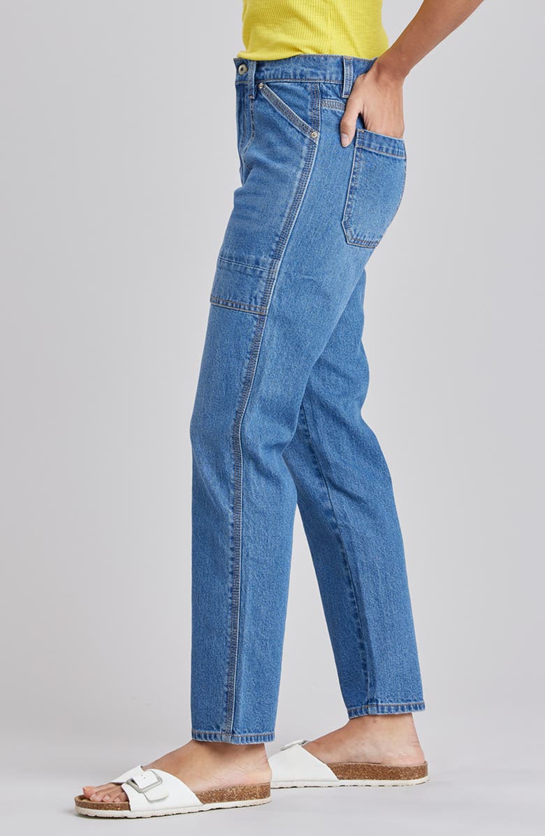 UNIONBAY Hollyn Straight Leg Jeans, Alternate, color, Santa Fe