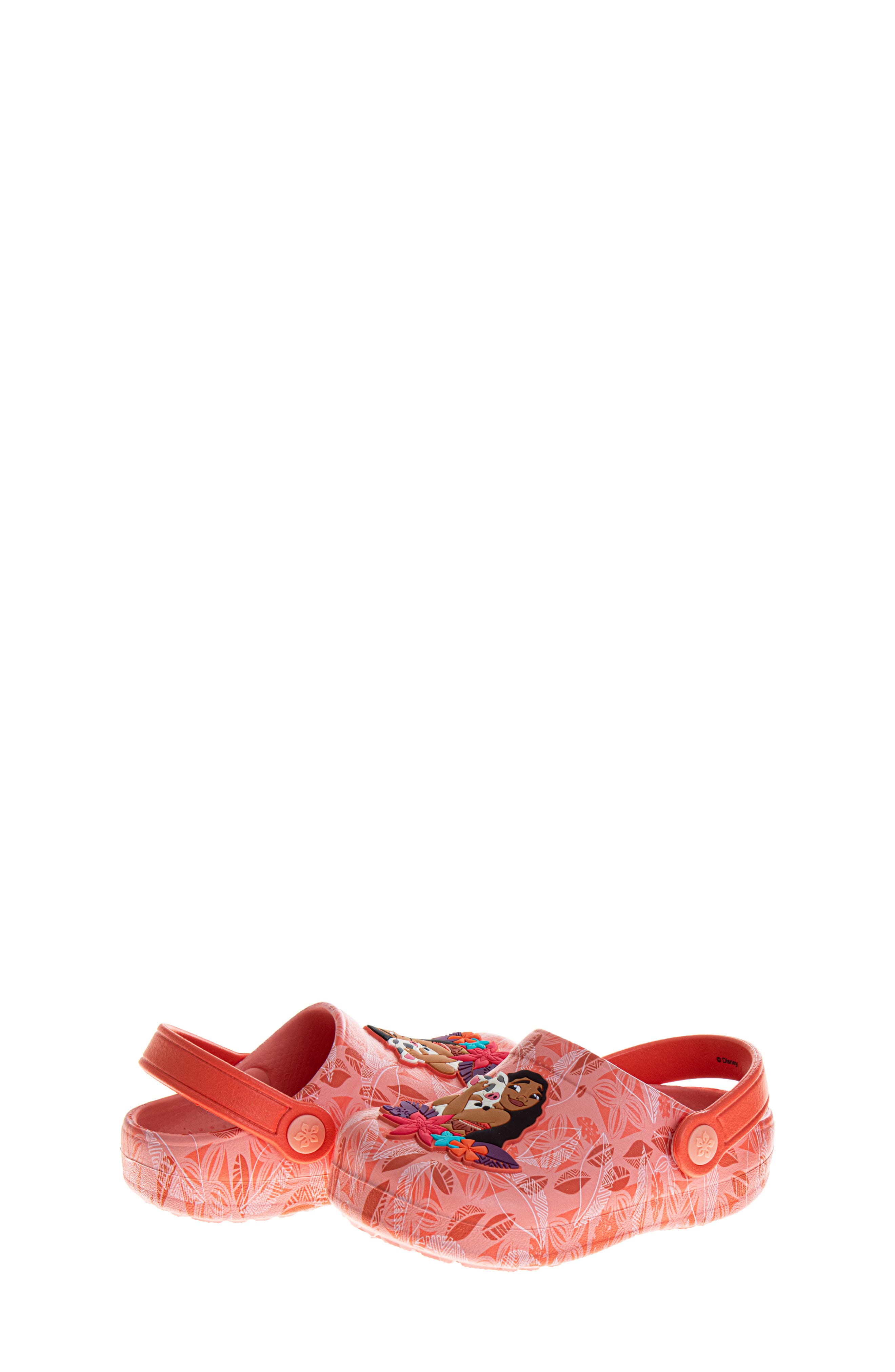 JOSMO Kids' Disney Moana Clog, Alternate, color, Coral