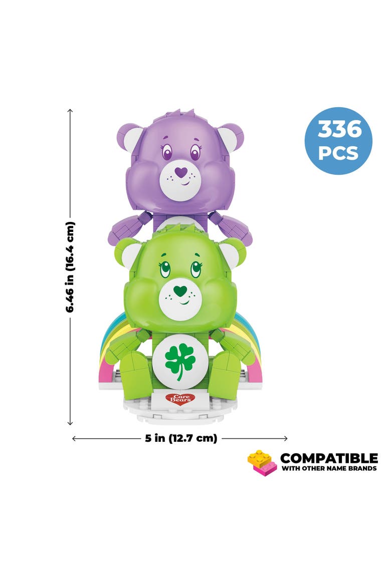 Care Bears Good Luck Bear & Share Bear Building Set, Alternate, color, None
