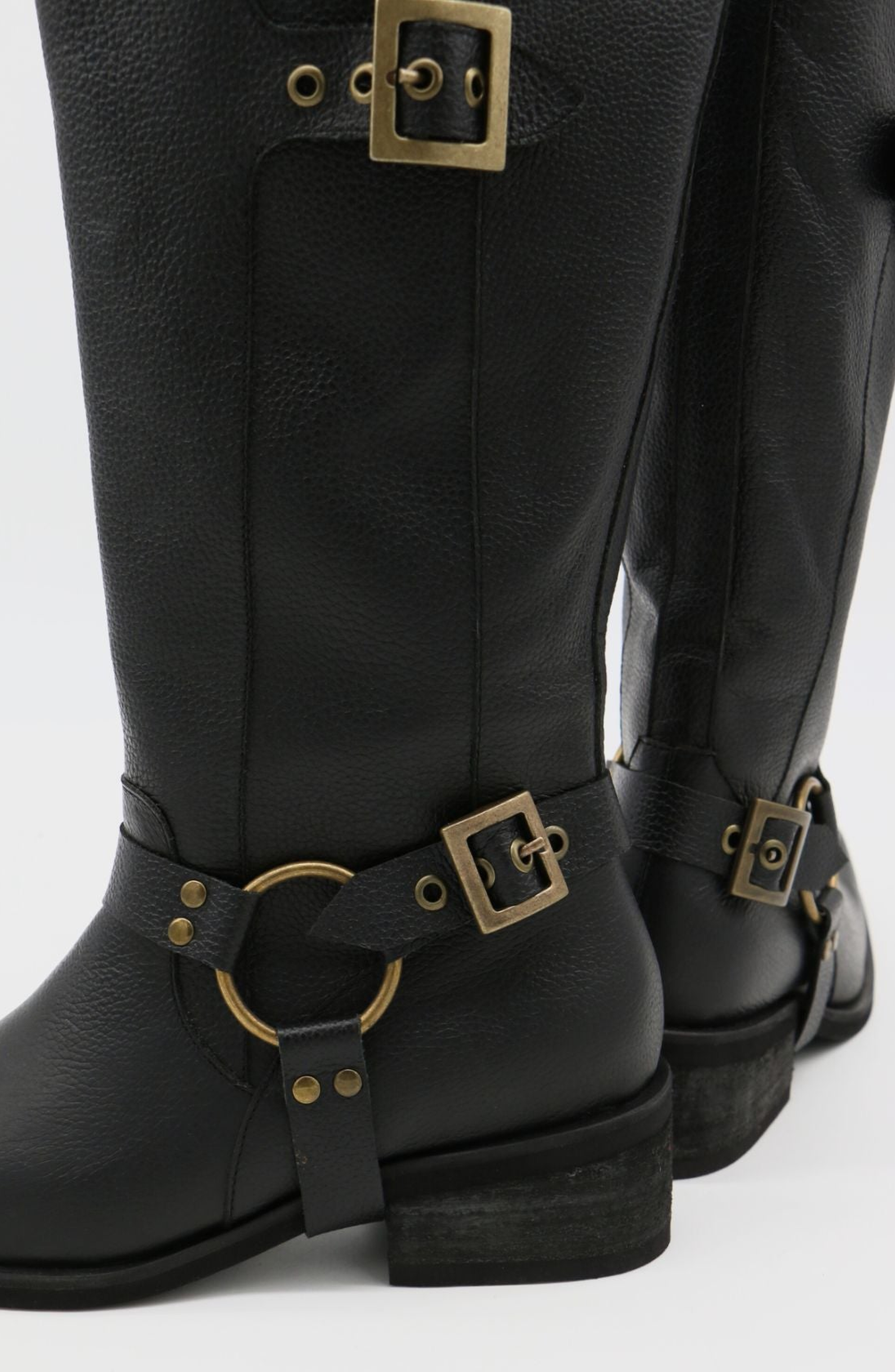 STIVALI NEW YORK Naomi Moto Boots, Alternate, color, Black