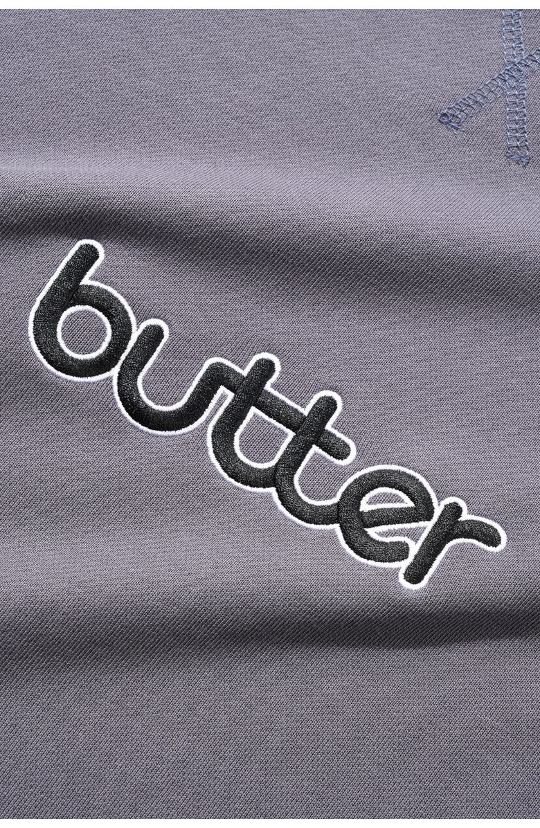 Butter Goods Aspect Colorblock Sweatshirt, Alternate, color, Slate / Denim