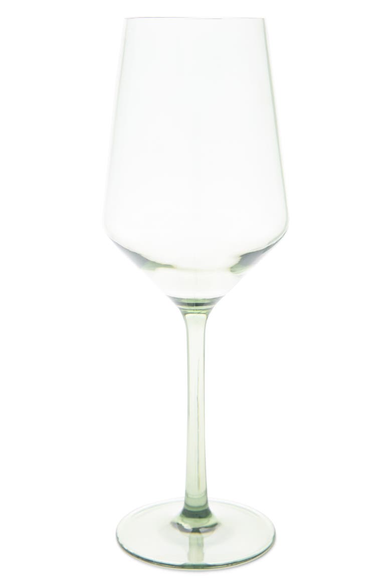 Sole Shatter Resistant Set of 6 Sauvignon Blanc Wine Glasses, Main, color, SAGE