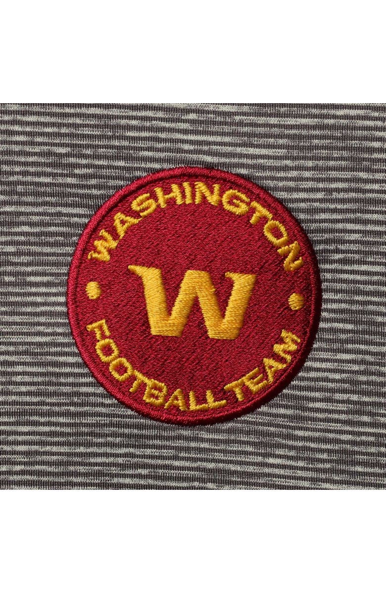 vineyard vines Men's Vineyard Vines Charcoal Washington Football Team Destin Stripe Sankaty Polo, Alternate, color, Charcoal