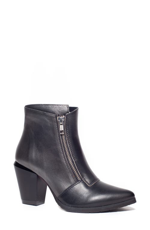 Unity in Diversity Alegra 11 Bootie in Silver/Black B. Leather 