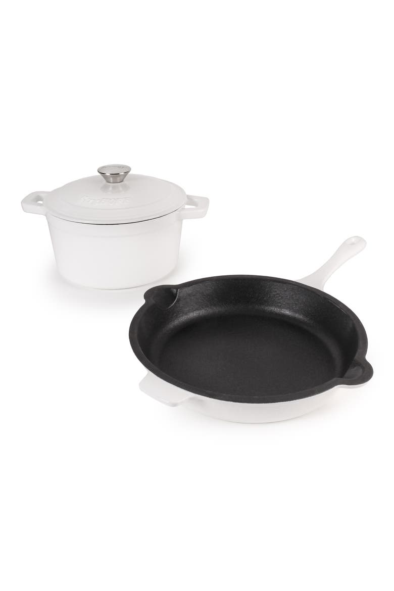 International 3PC Cast Iron Set, Main, color, WHITE