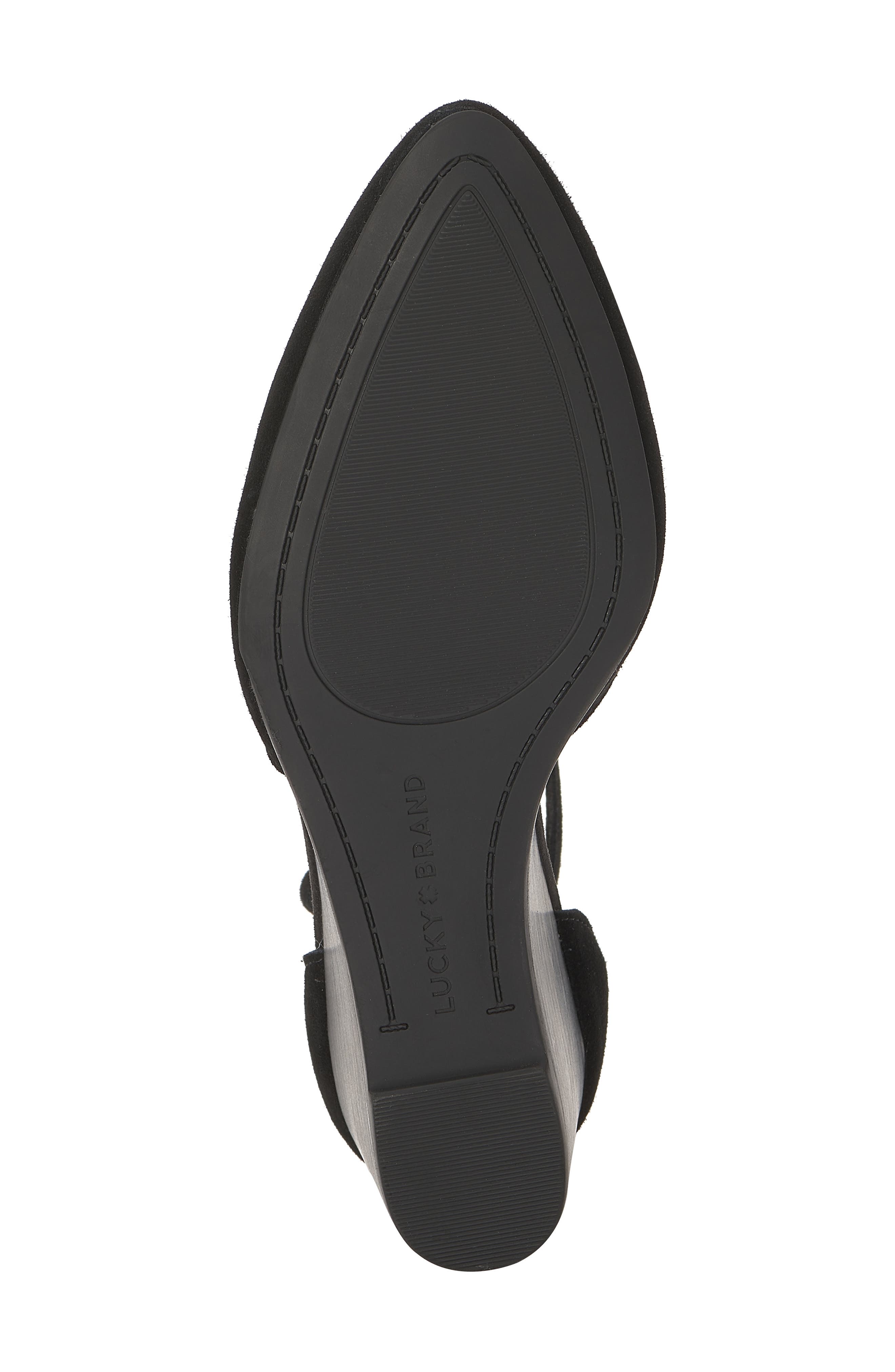 Nitika Ankle Strap Pump, Alternate, color, BLACK