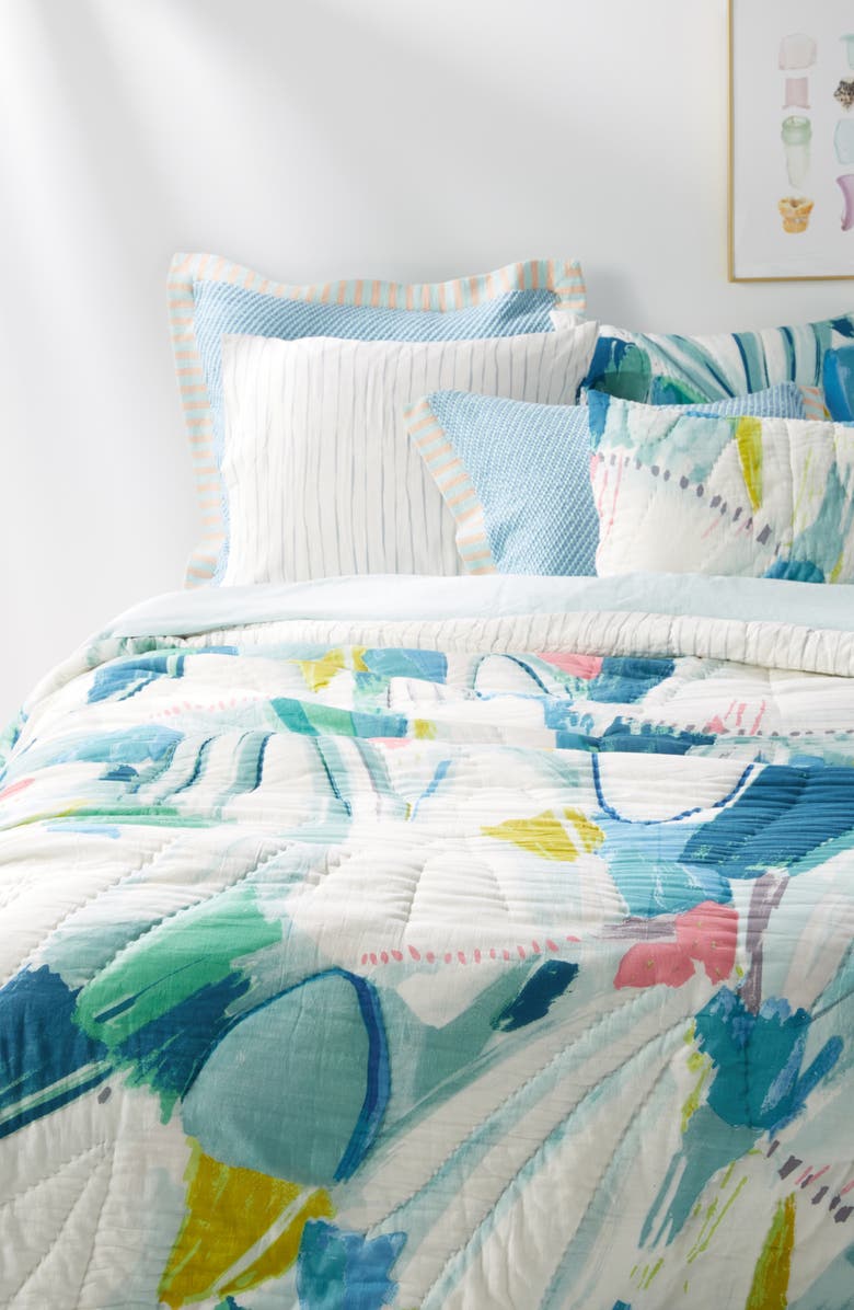 Anthropologie Home Anthropologie Laci Fowler Quilt, Alternate, color,