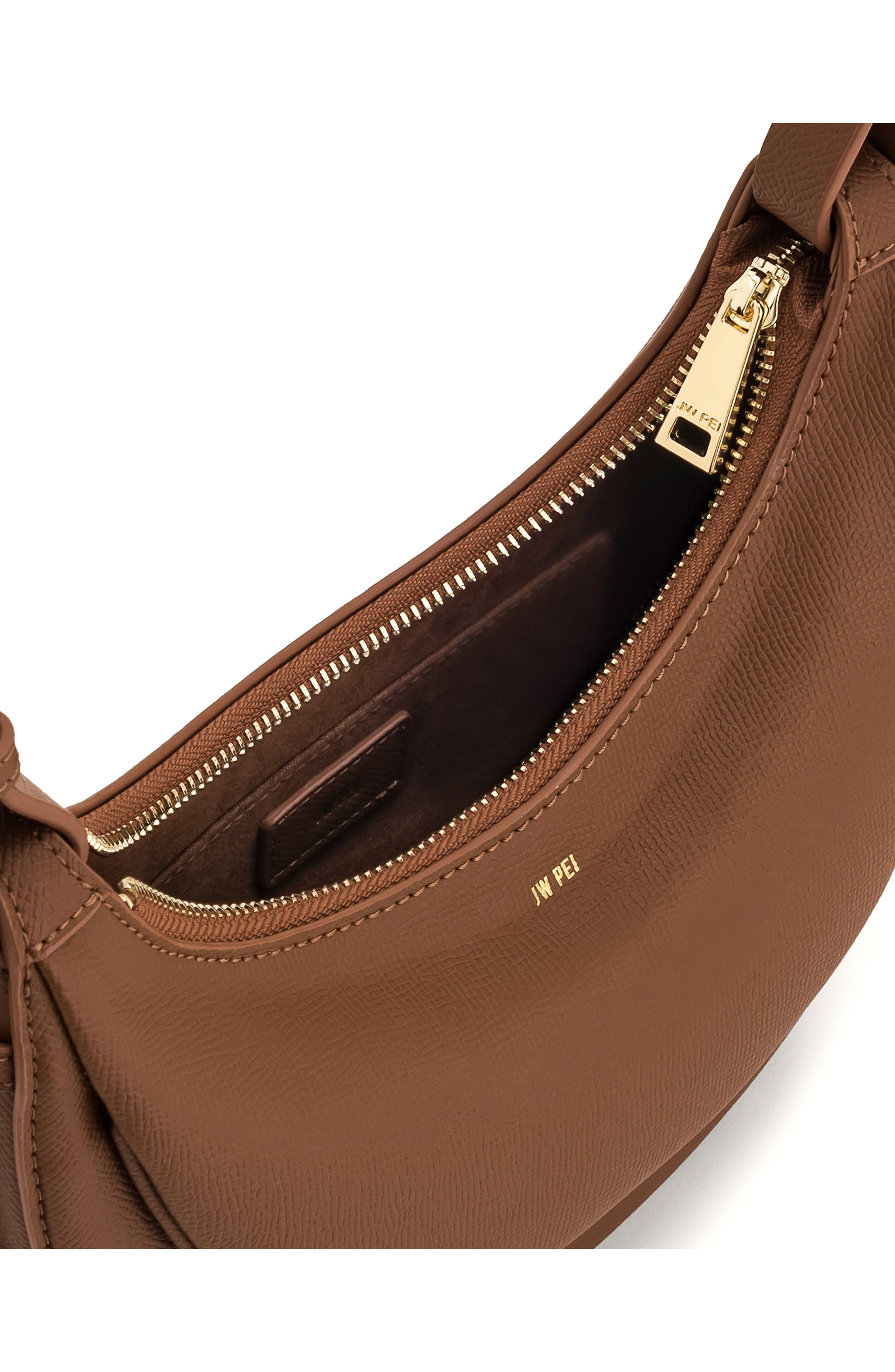 JW PEI Sharon Faux Leather Crossbody Bag, Alternate, color, Brown