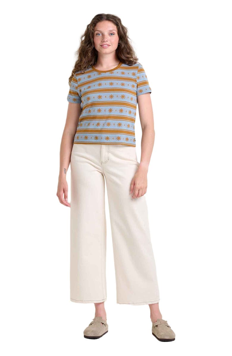 Toad & Co Women's Gremmie Short Sleeve Crew, Main, color, Weathered Blue