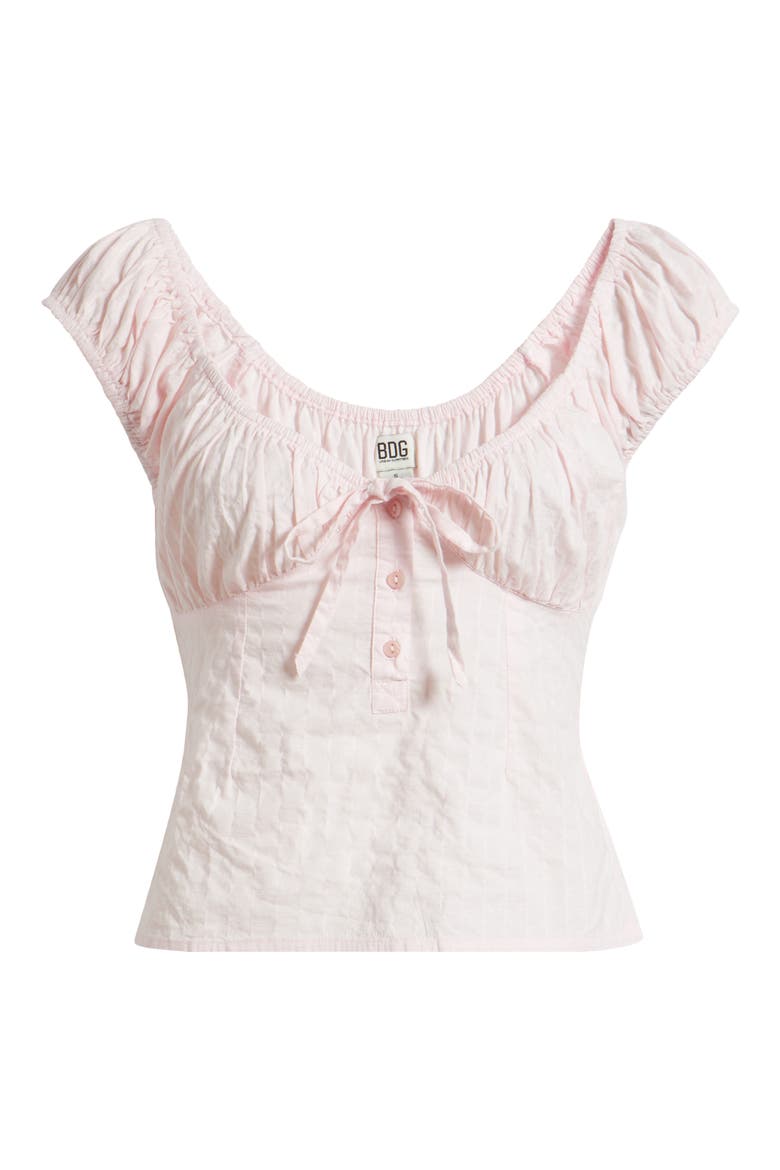Hallie Cotton Blend Top, Alternate, color, PINK