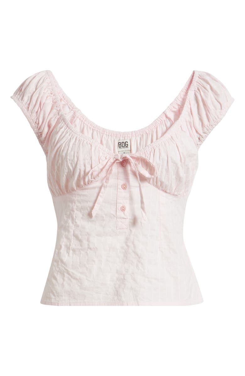 BDG Urban Outfitters Hallie Cotton Blend Top, Main, color, Pink