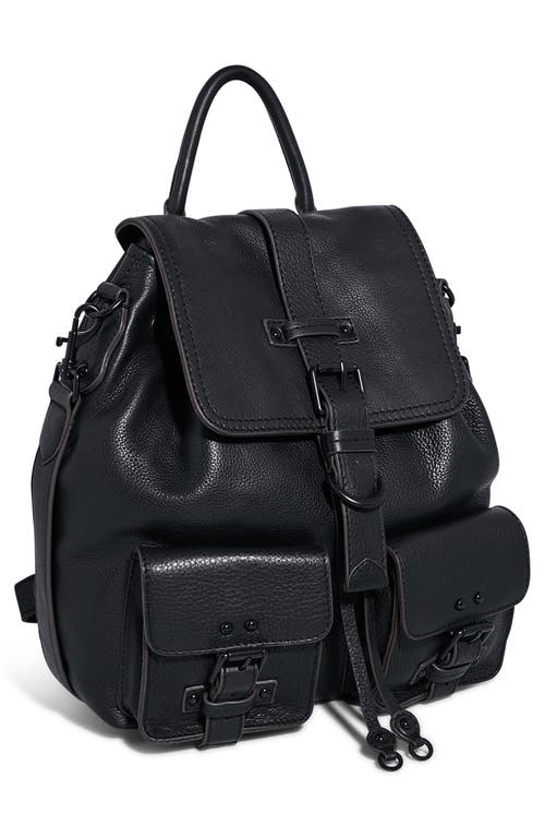 Aimee Kestenberg The Saddle Up Leather Backpack In Black